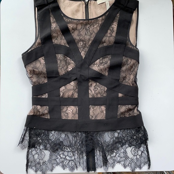 BCBGMaxAzria Tops - BCBG Maxazria Runway Lace Top